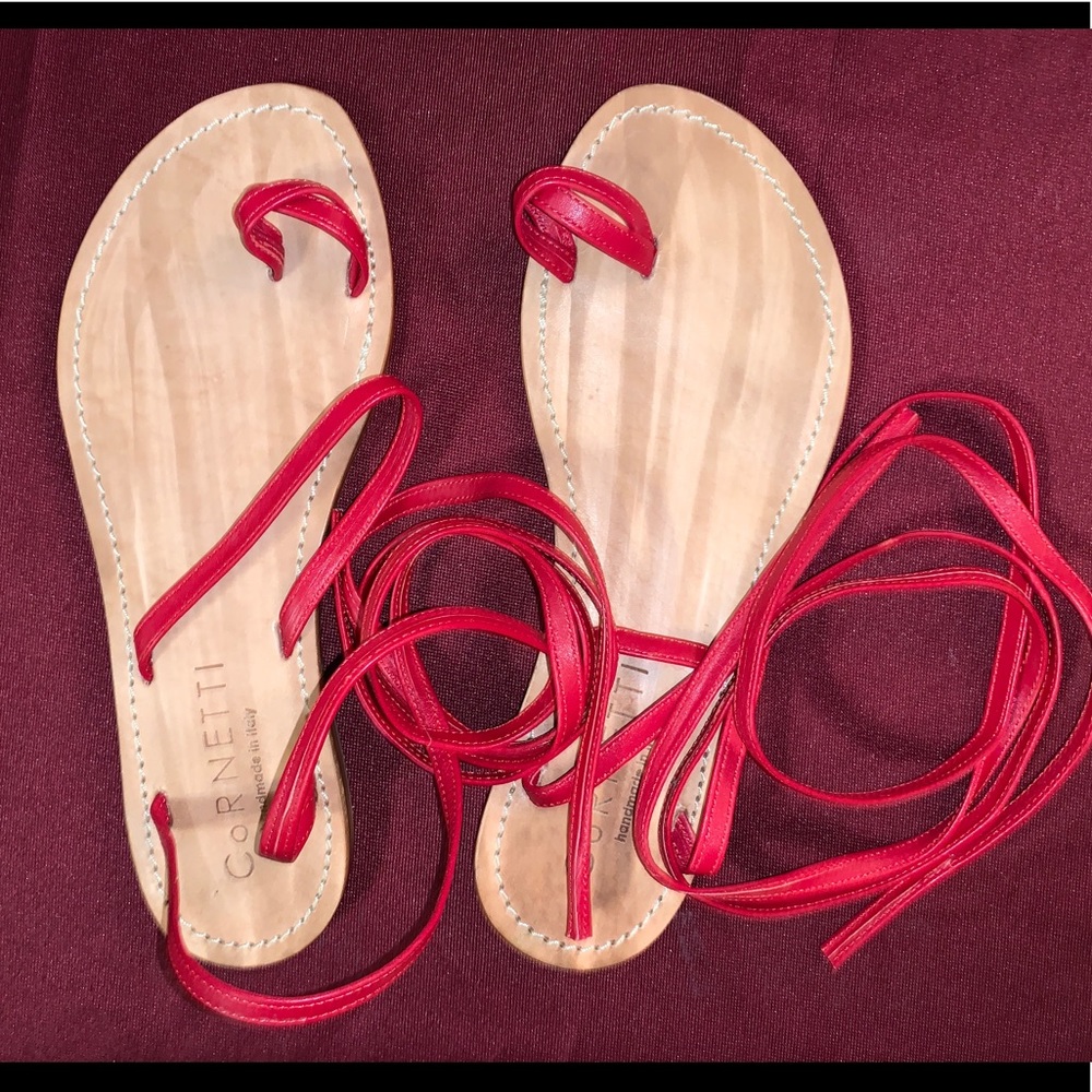 CoRNETTI Leather Sandals